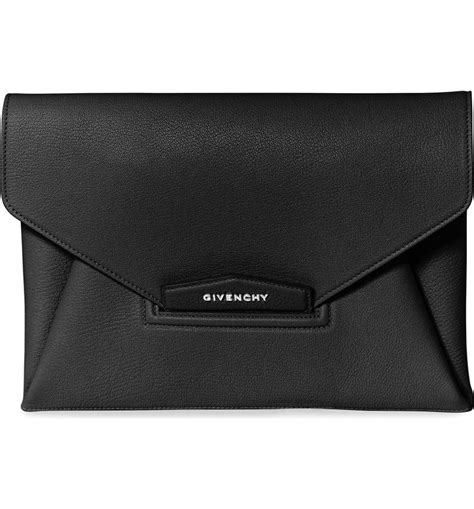 givenchy antigona envelope clutch bag|Givenchy medium antigona.